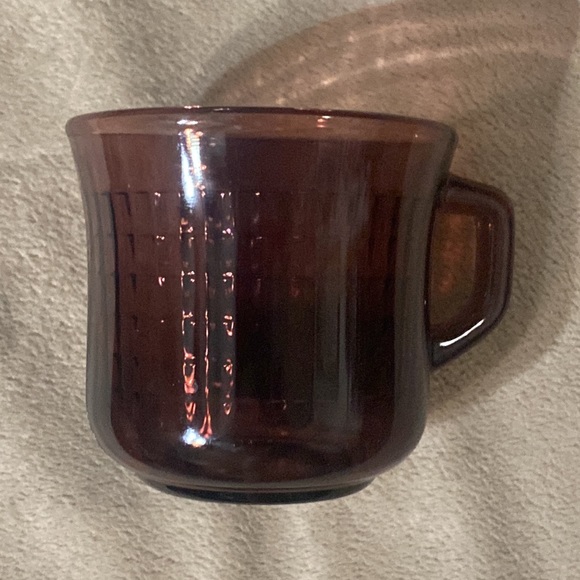 Forte Crisa Mexico Amethyst Purple Glass Mugs- Vintage - Picture 7 of 7